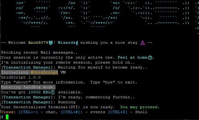 Launch of the Test-Net and a short Tutorial